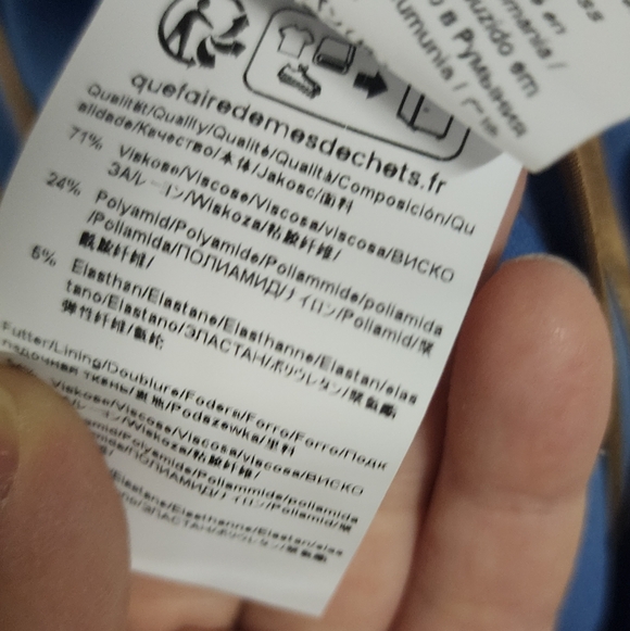 NWT- Boss Women's Elegant Blue Suit Jacket Sz 10 - Picture 5 of 5